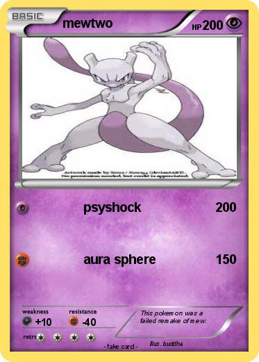 Pokemon mewtwo