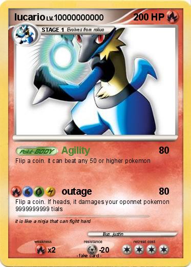 Pokemon lucario