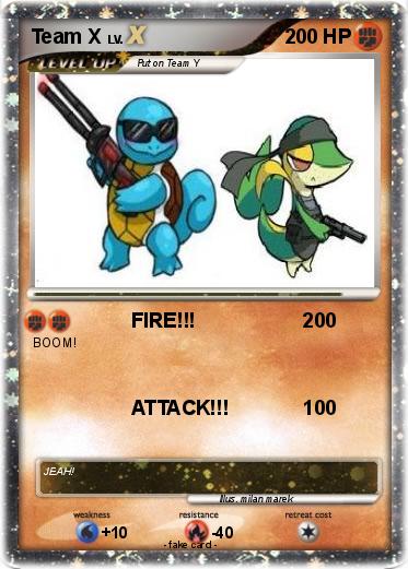 Pokemon Team X