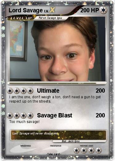 Pokemon Lord Savage