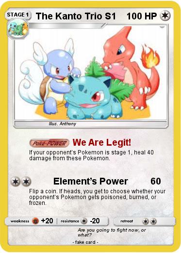 Pokemon The Kanto Trio S1