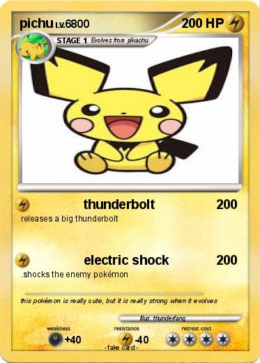 Pokemon pichu