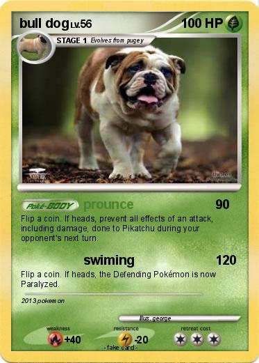 Pokemon bull dog
