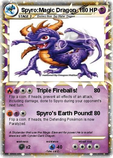 Pokemon Spyro:Magic Dragon