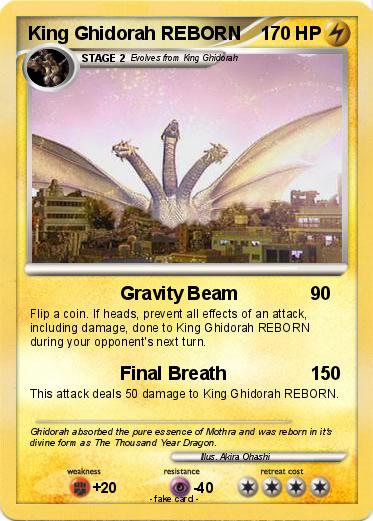 Pokemon King Ghidorah REBORN