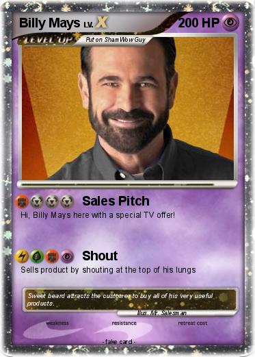Pokemon Billy Mays