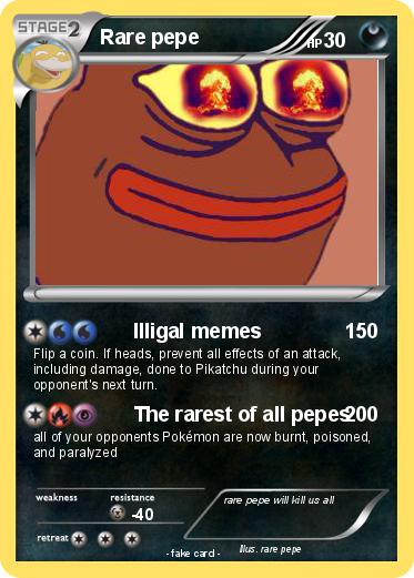 Pokemon Rare pepe