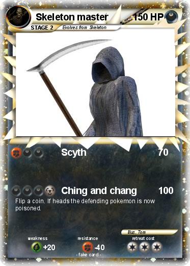 Pokemon Skeleton master