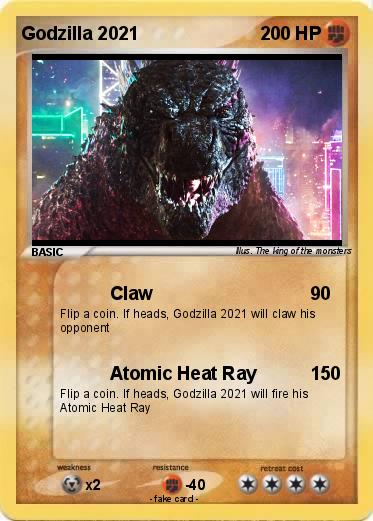 Pokemon Godzilla 2021