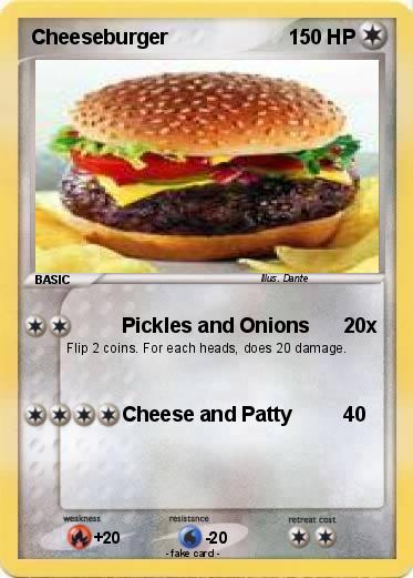 Pokemon Cheeseburger