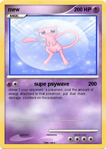 Pokemon mew