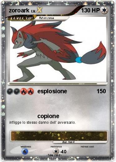 Pokemon zoroark