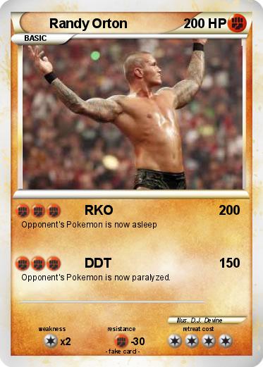 Pokemon Randy Orton