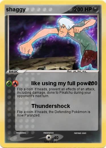 Pokemon shaggy