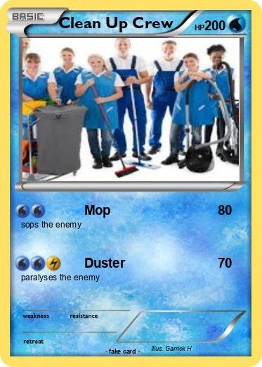 Pokemon Clean Up Crew