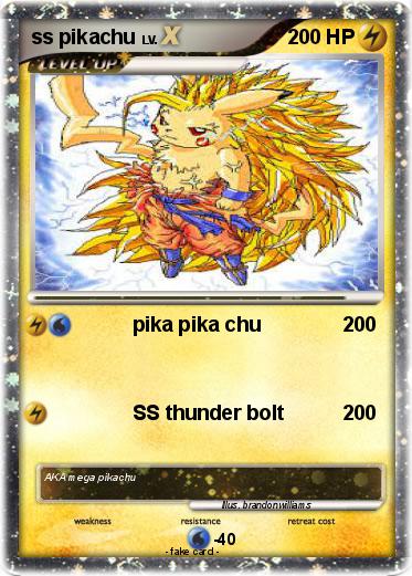 Pokemon ss pikachu