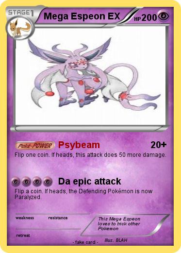 Pokemon Mega Espeon EX