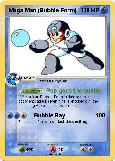 Pokemon Mega Man (Bubble Form)