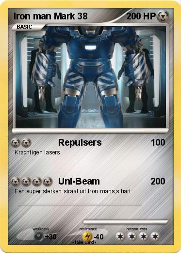 Pokemon Iron man Mark 38