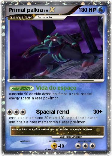 Pokemon Primal palkia