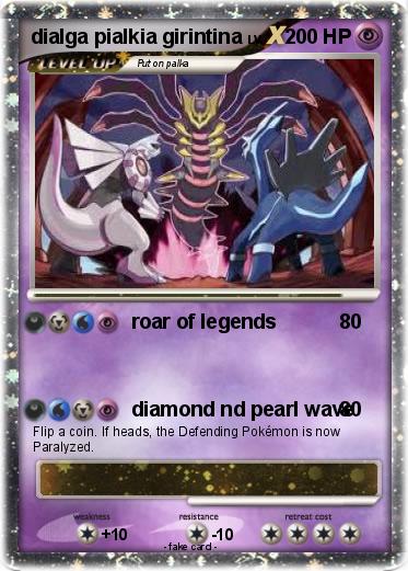 Pokemon dialga pialkia girintina