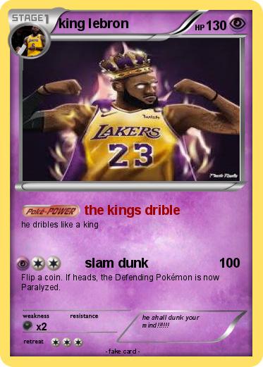 Pokemon king lebron