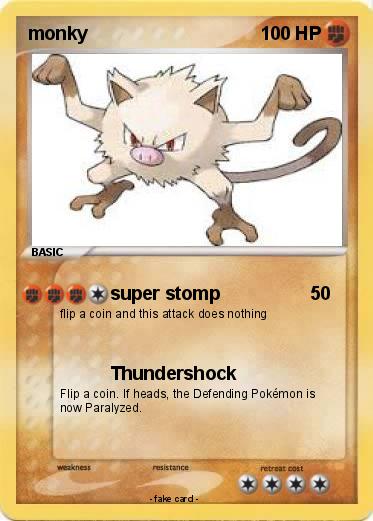 Pokemon monky