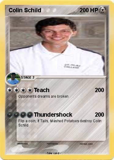 Pokemon Colin Schild