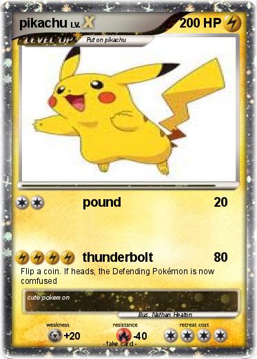 Pokemon pikachu