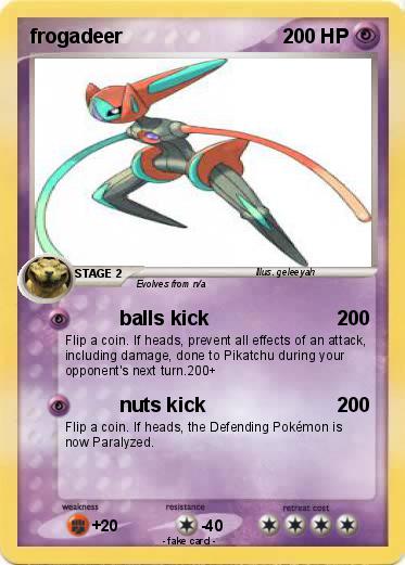 Pokemon frogadeer