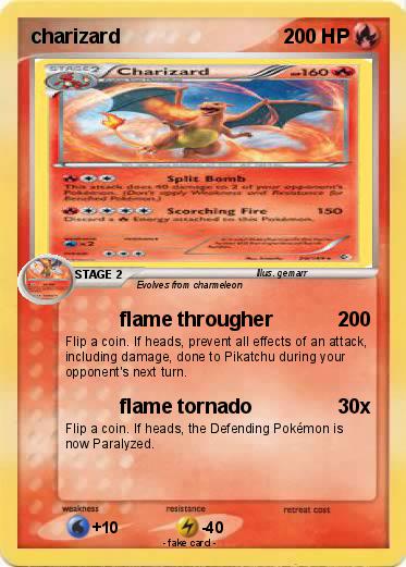Pokemon charizard
