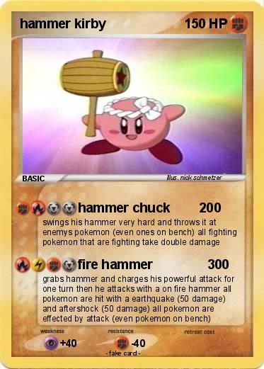 Pokemon hammer kirby