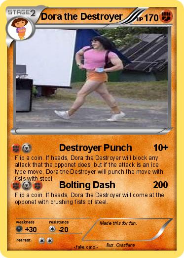 Pokemon Dora the Destroyer