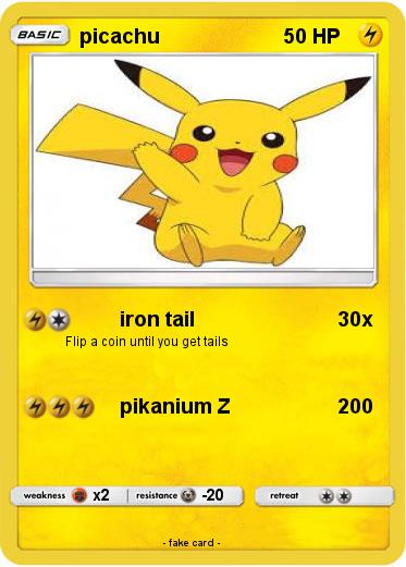 Pokemon picachu