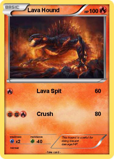 Pokemon Lava Hound