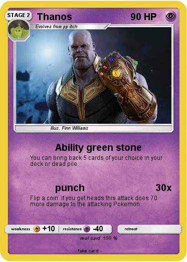 Pokemon Thanos