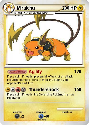 Pokemon M raichu