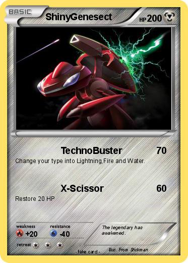 Pokemon ShinyGenesect