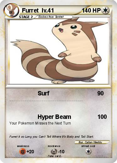 Pokemon Furret  lv.41