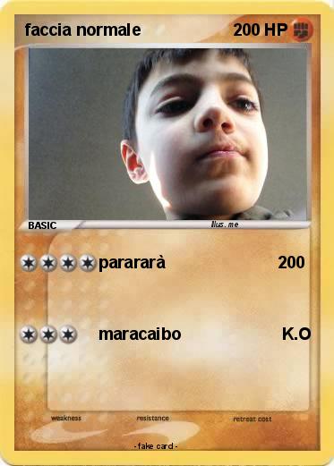 Pokemon faccia normale