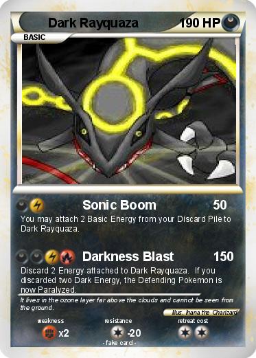 Pokemon Dark Rayquaza