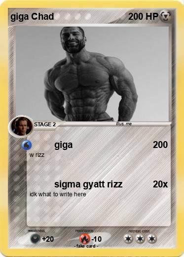 Pokemon giga Chad