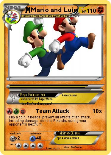 Pokemon Mario and Luigi