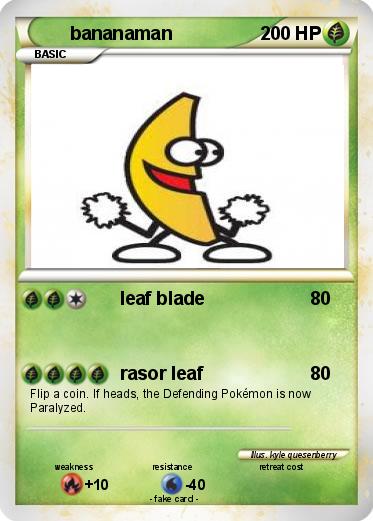 Pokemon bananaman