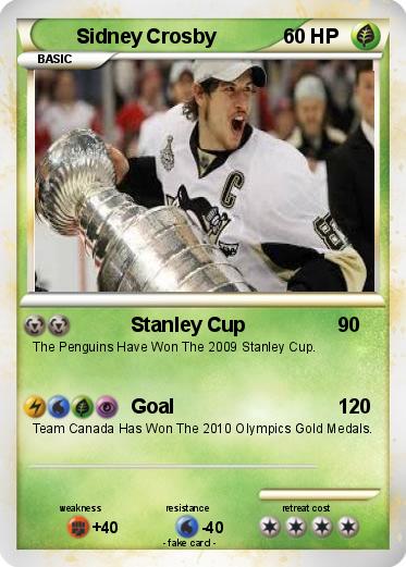Pokemon Sidney Crosby