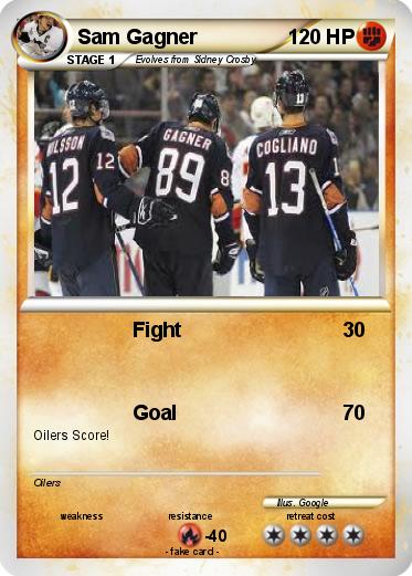 Pokemon Sam Gagner