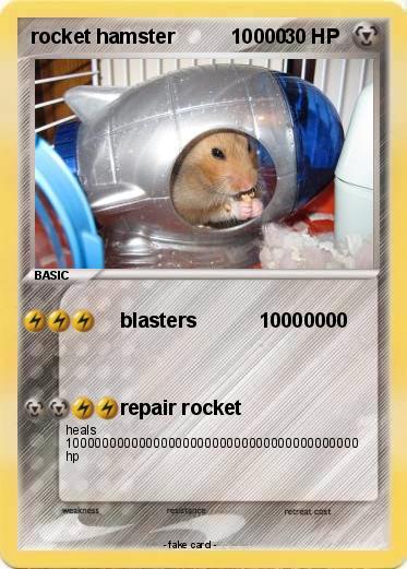 Pokemon rocket hamster          10000