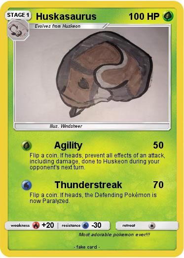 Pokemon Huskasaurus
