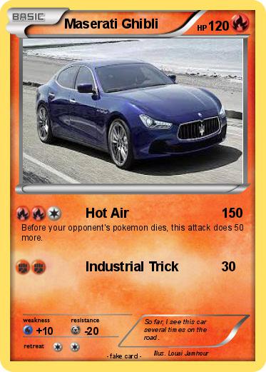 Pokemon Maserati Ghibli