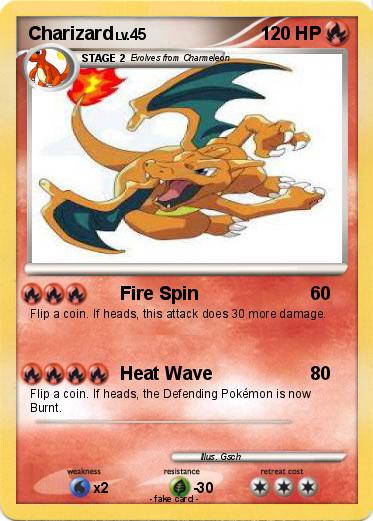 Pokemon Charizard